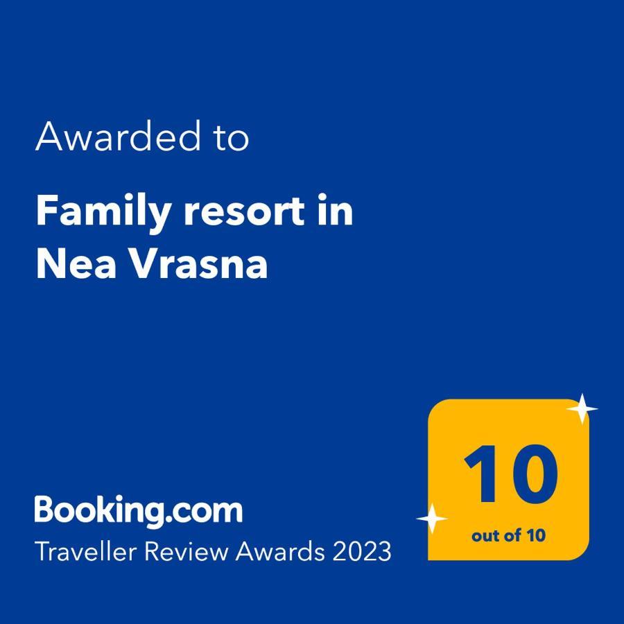 Family Resort In Nea Vrasna Exterior photo
